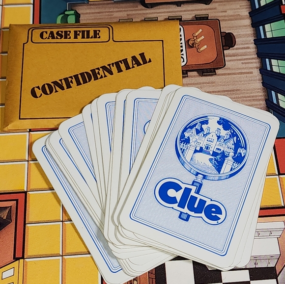 Vintage 1986 Parker Brothers CLUE Classic Detective Board Game With All Pieces - Picture 10 of 14